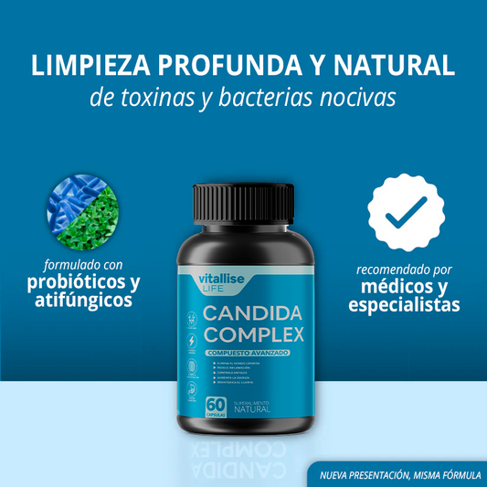 Candida Complex™ - Limpieza de cándida para una mejor salud intestinal