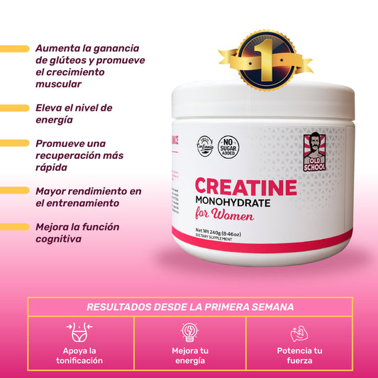 Creatine Monohydratate for Women